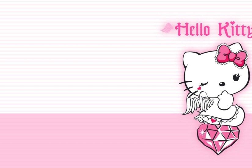 Wallpapers For > Black Hello Kitty Backgrounds For Computers