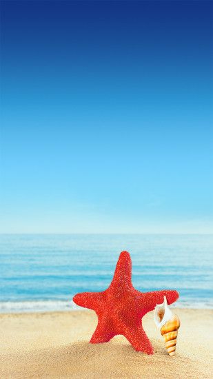Starfish. What about a beach day? Tap to see more iPhone & Android  wallpapers