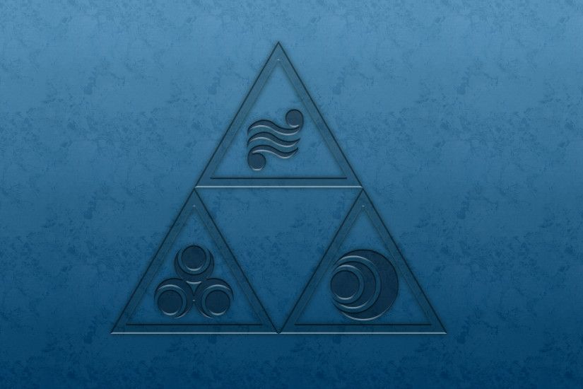 Triforce Wallpaper Green By