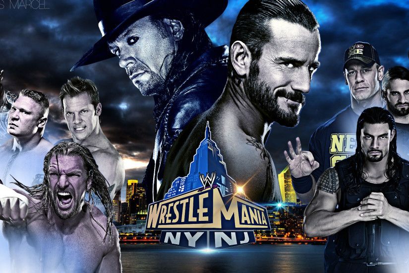 ... WWE WrestleMania 29 - Wallpaper by MarcusMarcel