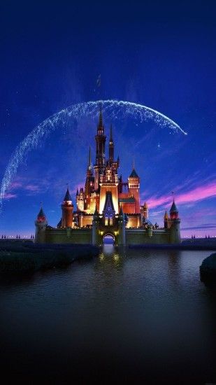 Tap image for more iPhone Disney wallpaper! Disney castle artwork -  @mobile9 | Wallpapers