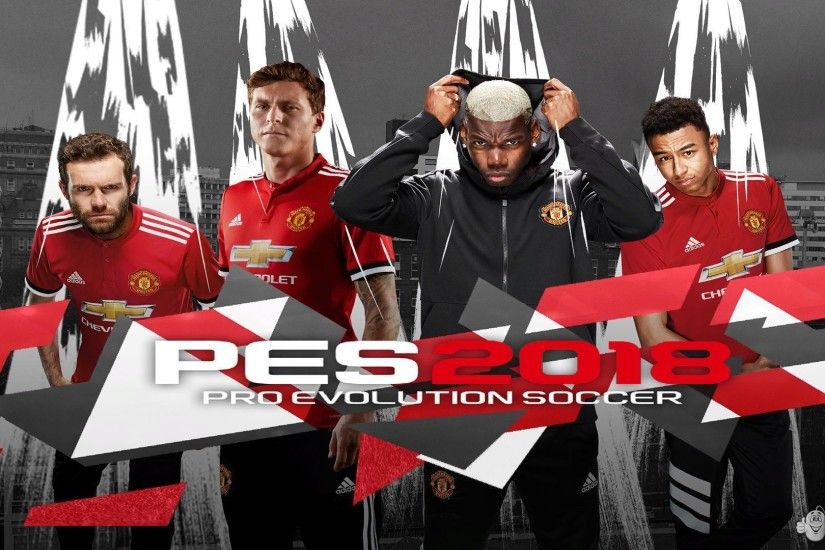 Manchester united Start Screen CPK - Pro Evolution Soccer 2018 at ModdingWay