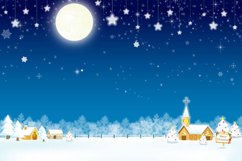 lovely merry christmas wallpaper hd background ...