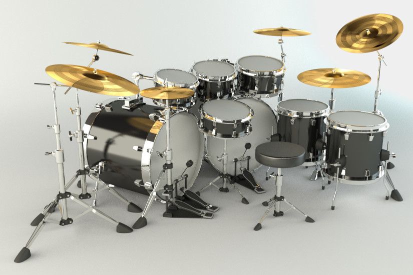 ... 3D Drums - Render 2 by Filipes2C
