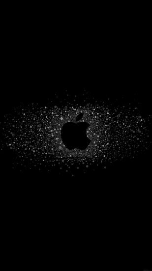 nice logo-art-apple-rainbow-minimal-dark-iphone6-plus