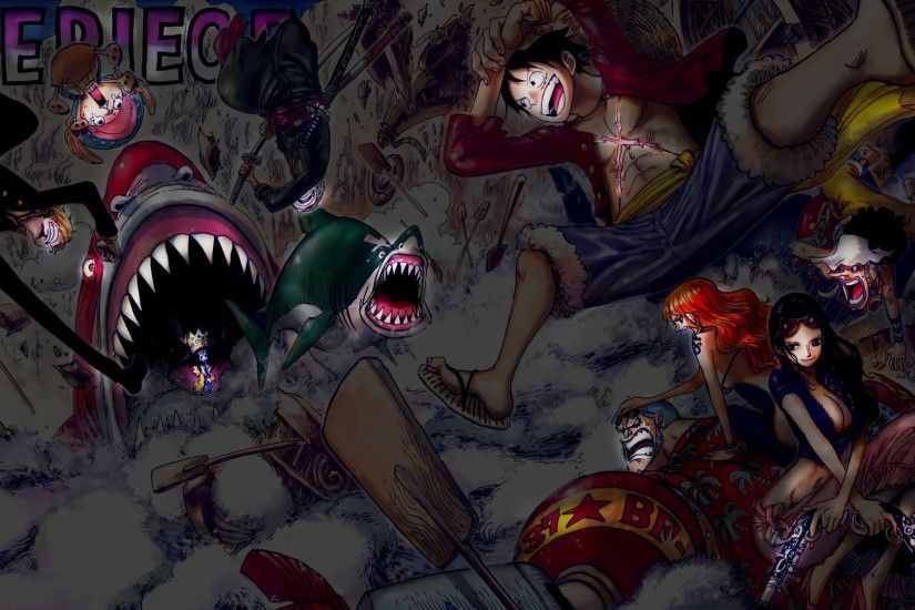 Anime - One Piece Brook (One Piece) Zoro Roronoa Tony Tony Chopper Sanji (
