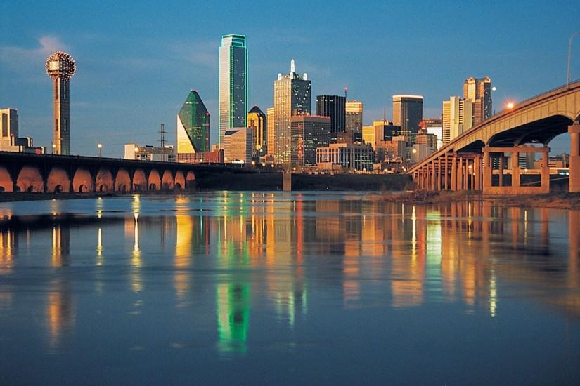 Dallas Texas Skyline Wallpaper - wallpaper.