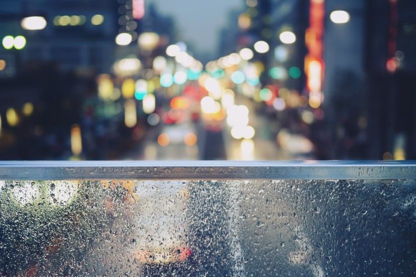 rain, Window, Balconies, Porch Swing, Street, Street Light, Cars Wallpapers  HD / Desktop and Mobile Backgrounds