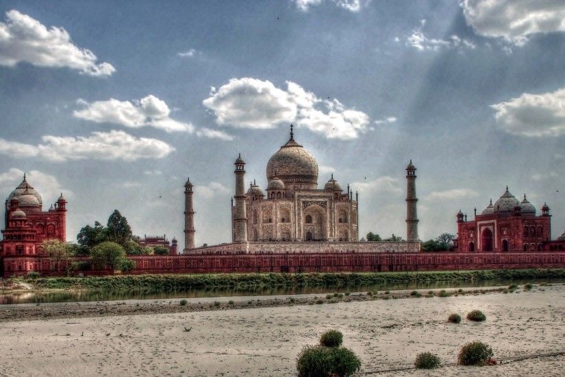 The great love building Taj Mahal Indian wallpapers