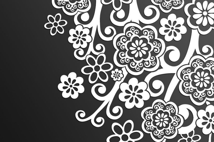 ... floral pattern HD Wallpaper 1920x1200
