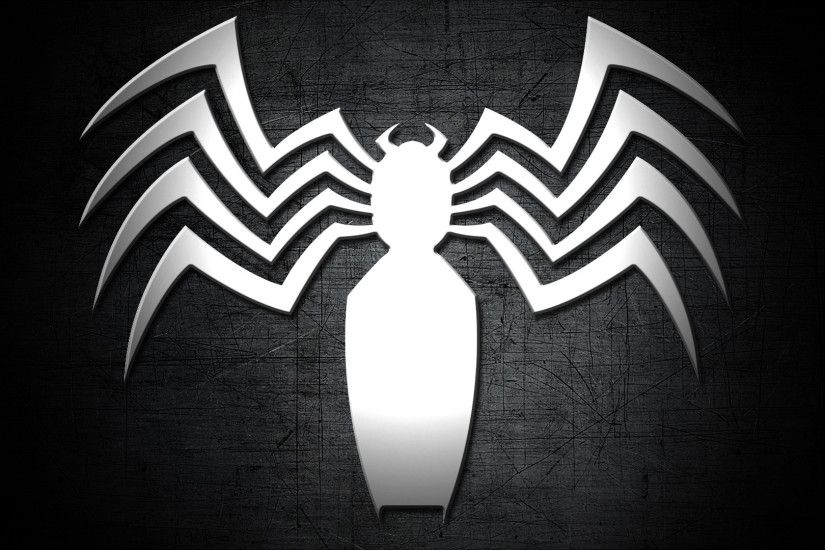 Comics - Venom Spider Logo Metal Simple Wallpaper