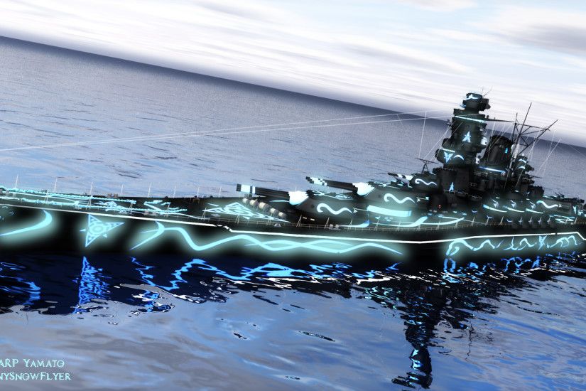 World of Warships: Black ARP Yamato by PH-PennySnowFlyer