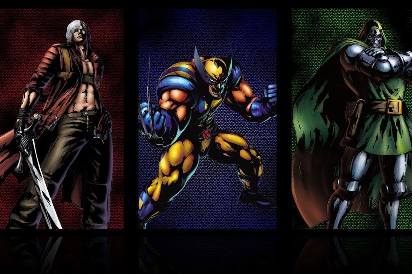 Comics Wolverine Devil May Cry Marvel Vs Capcom Dr Doom Fresh New .