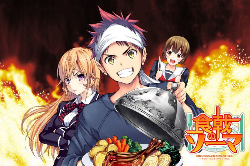 Anime - Food Wars: Shokugeki no Soma Erina Nakiri SÅma Yukihira Shokugeki  No Soma Wallpaper