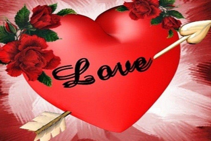 ... Love Roses And Hearts Wallpapers Download Love Heart Rose