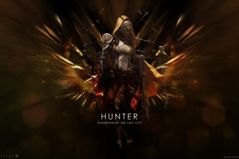 Destiny Hunter Widescreen Wallpaper