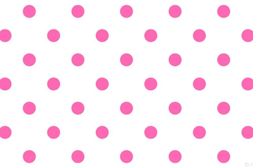 9. pink polka dot wallpaper2