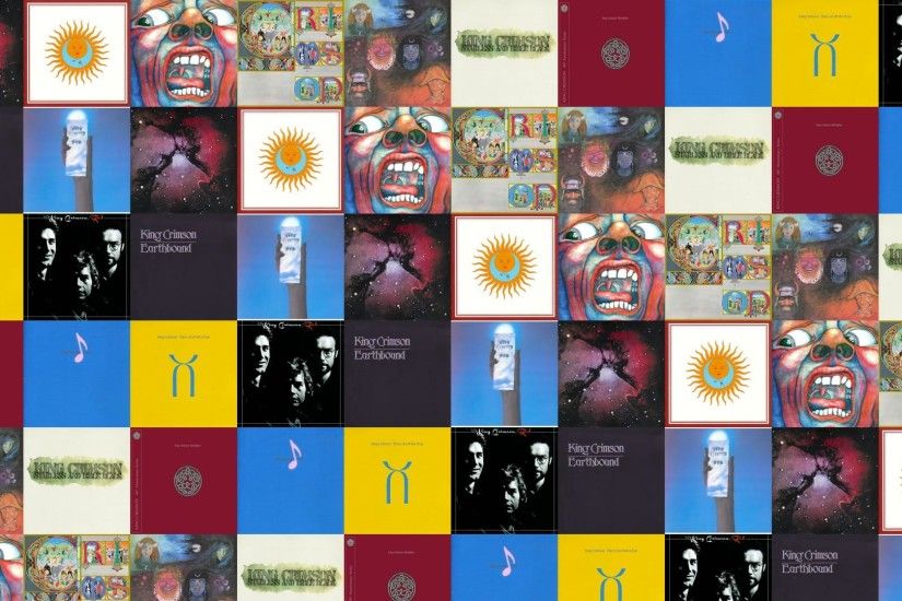 Download this free wallpaper with images of King Crimson – Islands, King  Crimson – Larks Tongues In Aspic, King Crimson – In The Court Of The Crimson  King, ...