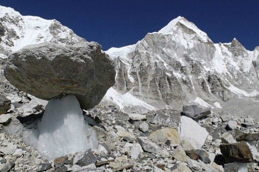mountains nature glacier Nepal National Park wallpaper