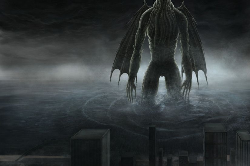 ... The Great Old One - Cthulhu by smilingbounder