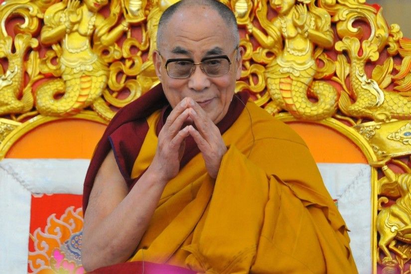 Religion, Tibetan Buddhism, Buddhism, Dalai Lama, Tenzin Gyatso, Smile, Pray