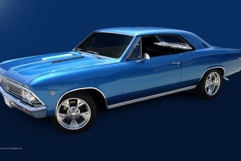 Chevelle SS Wallpaper - 1966 Blue Sport Coupe | 1920_06