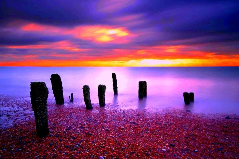 Good Pix For - Colorful Sunset Wallpaper