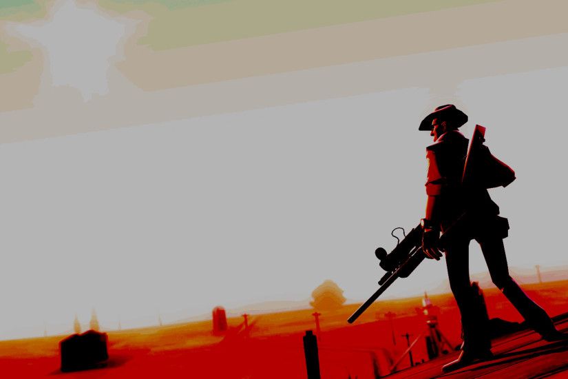 ... Team Fortress 2 - Sniper Wallpaper by LostHeartJar