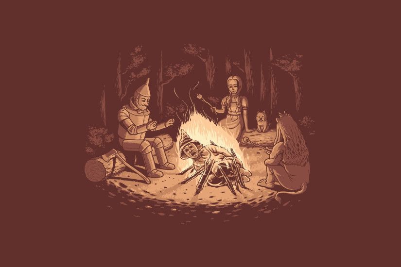 Wizard of Oz Campfire [1920x1200] ...