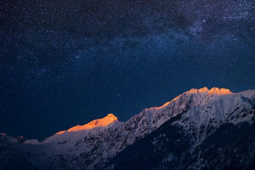 amazing night sky wallpaper 2560x1600