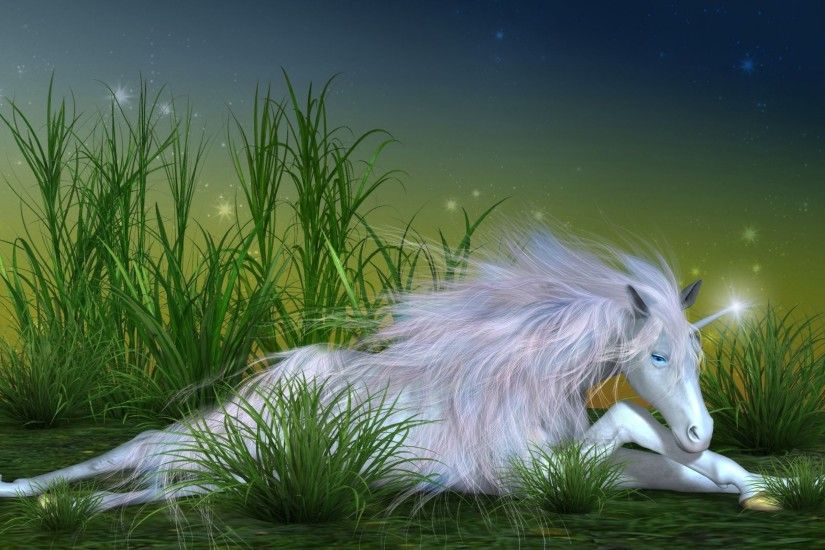 Pegasus, Fantasy Animal, Unicorn, Stars