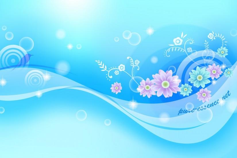 ... list of flower vector background blue designs wallpaper desktop full hd  on other category similar with
