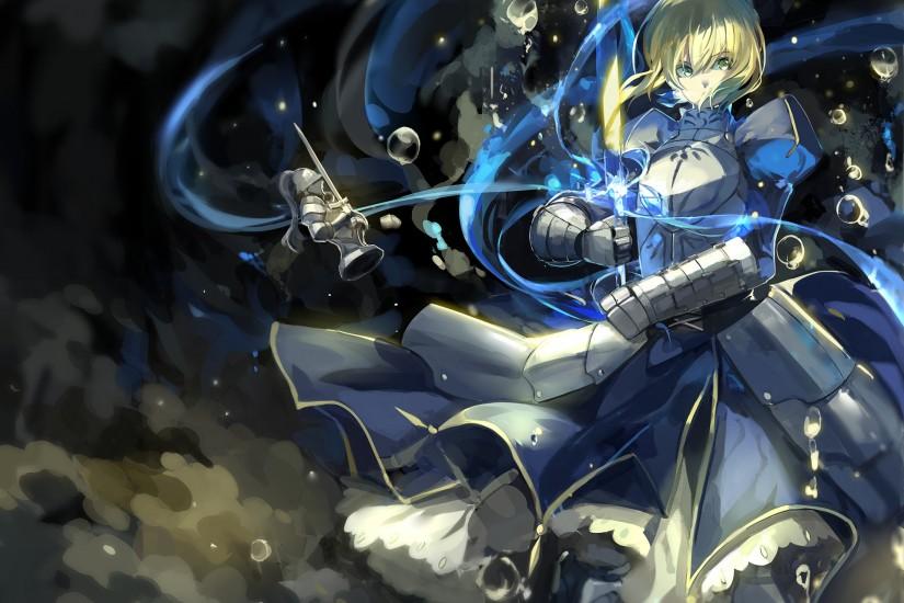 Anime Fate/Stay Night Sword Saber Wallpaper