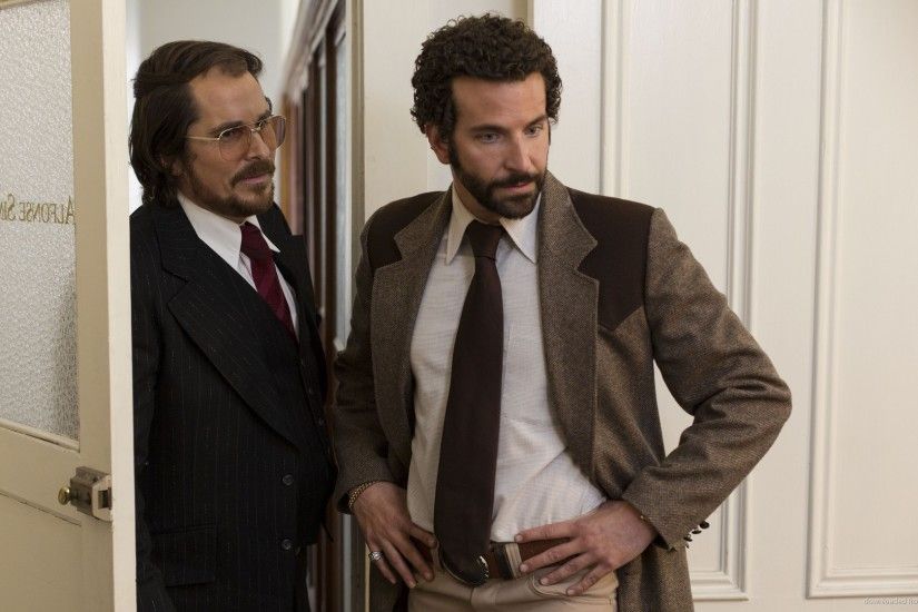 American Hustle Christian Bale And Bradley Cooper for 1920x1080