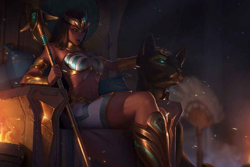 nidalee league of legends pharaoh league of legends cat spear Wallpapers HD  / Desktop and Mobile Backgrounds