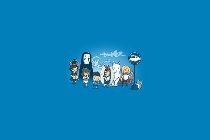 ... Wallpaper Ghibli My Neighbor Totoro Anime Iphone 6 Anime Studio Ghibli My  Neighbor Totoro Howls Moving Castle ...