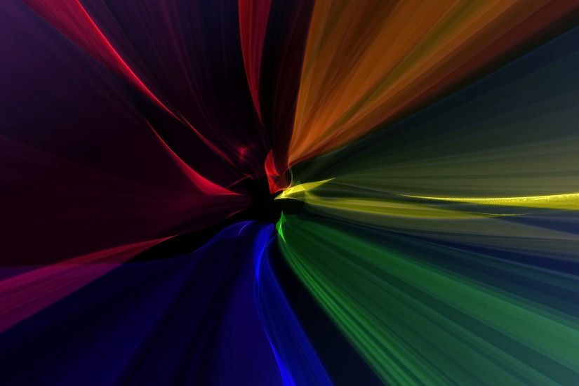 Abstract High Contrast Multi Colored Loop Background