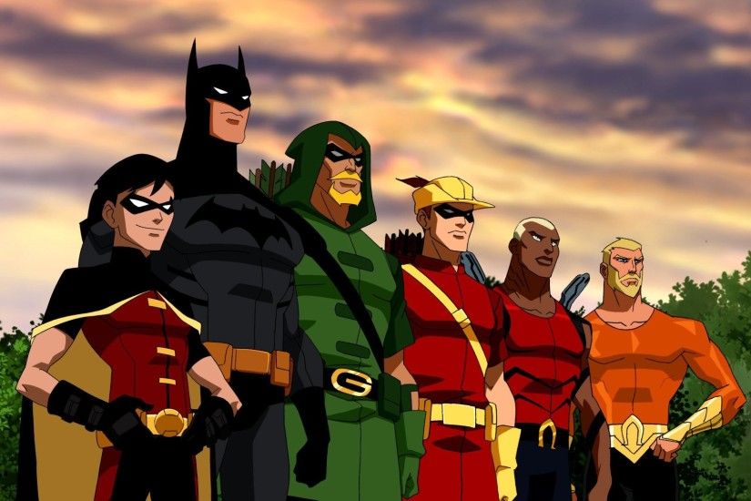 TV Show - Young Justice Robin (Batman) Batman Green Arrow Aquaman Dick  Grayson TV