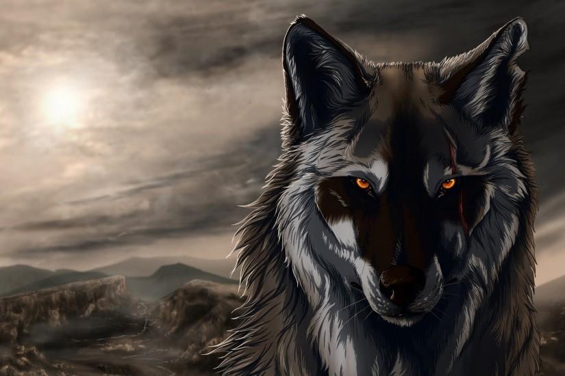 widescreen wolf backgrounds 2560x1600