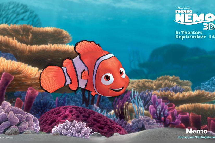 Image - Finding Nemo 3D Nemo wallpaper.jpg | Jack Miller's Webpage of  Disney Wiki | FANDOM powered by Wikia