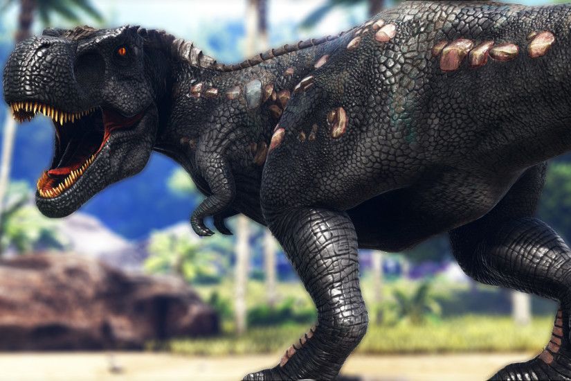 Video Game - ARK: Survival Evolved Dinosaur Tyrannosaurus Rex Wallpaper