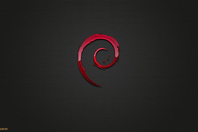abstract dark linux technology debian operating systems logos