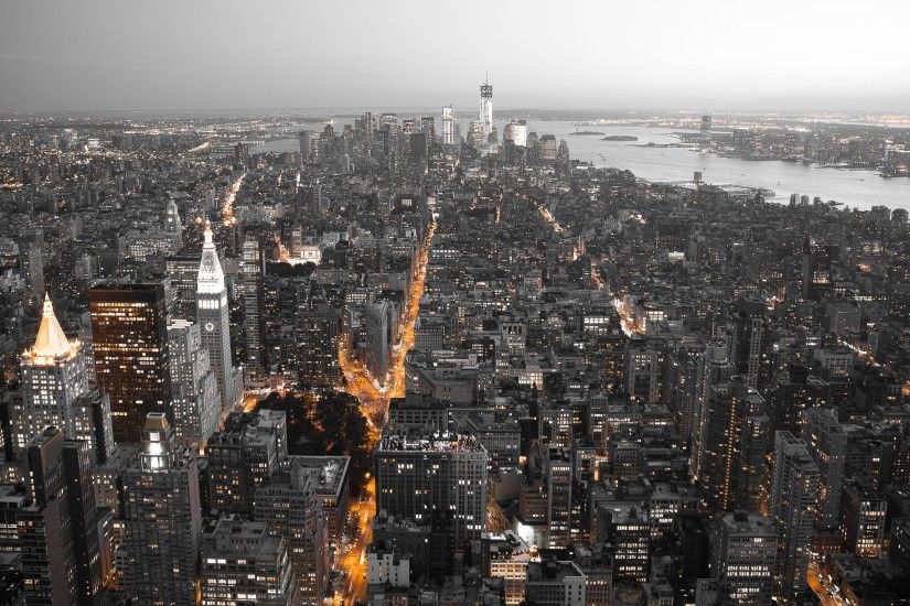 New York City Skyline Wallpaper 4K