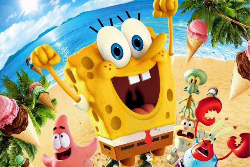 Spongebob Movie 2015 HD Wide Wallpaper for Widescreen