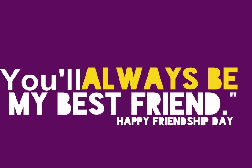 Happy Friendship Day HD Wallpaper
