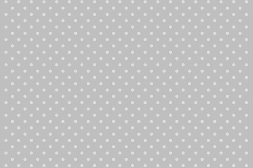 Polka Dots Grey Background