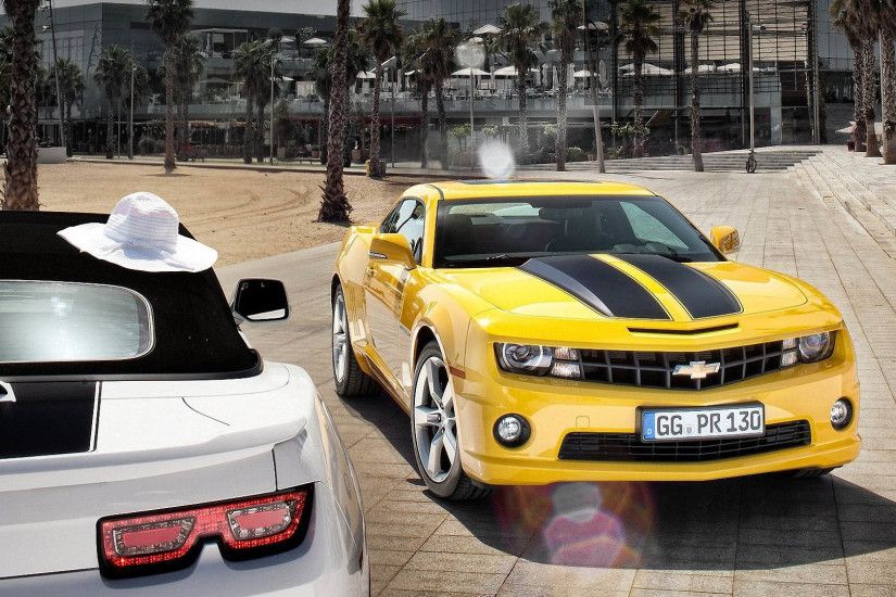 Chevrolet Camaro Transformers Cool Car Background Wallpapers HD