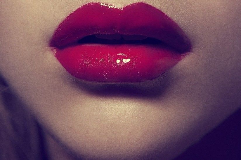 Red Lips HD Wallpaper 10