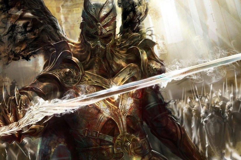 Legend Of The Cryptids, Video Games, Concept Art, Fantasy Art, Sword, Knight,  Knights, Warrior, Army Wallpapers HD / Desktop and Mobile Backgrounds