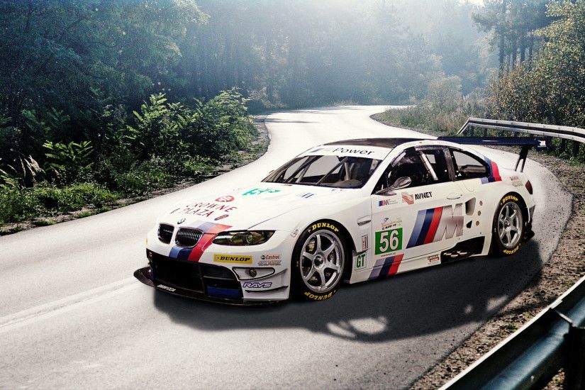 BMW Race Car Background